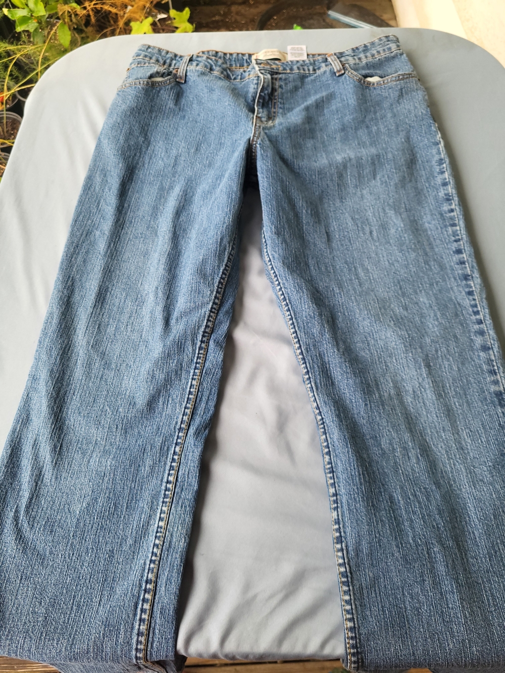Y2K Signature by Levi Strauss Mid Rise Straight Leg Jeans Misses 18 Long Indie S